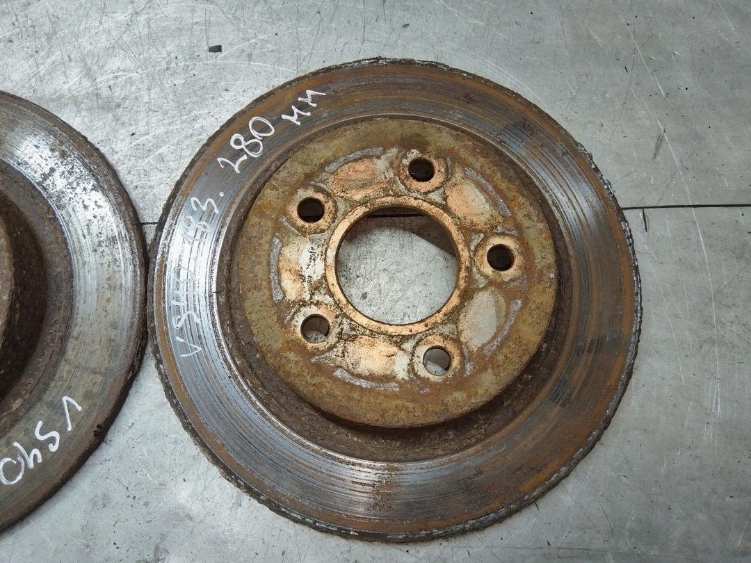 Диск тормозной задний 8J2JAZ Volvo S40 купить с доставкой