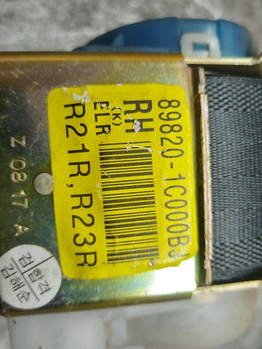 Ремень безопасности задний правый Q6K7R9 Hyundai Getz