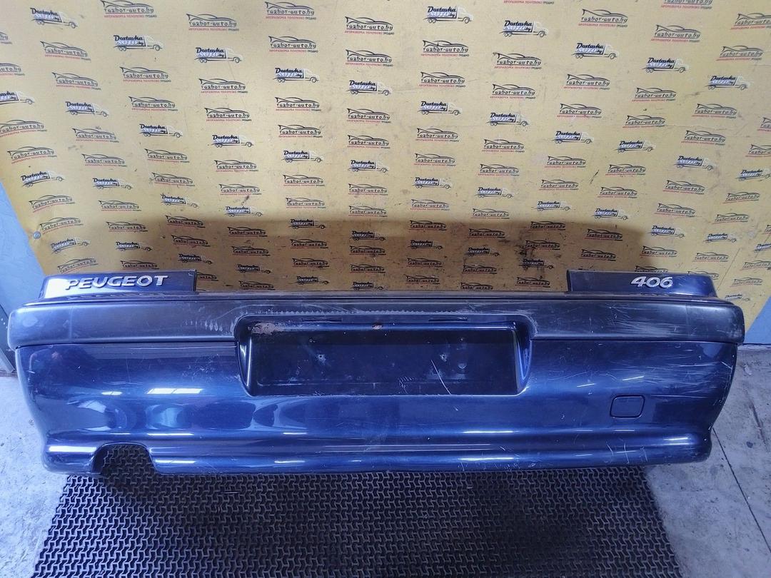 Бампер задний 9S9AT9 Peugeot 406 - Фото 1