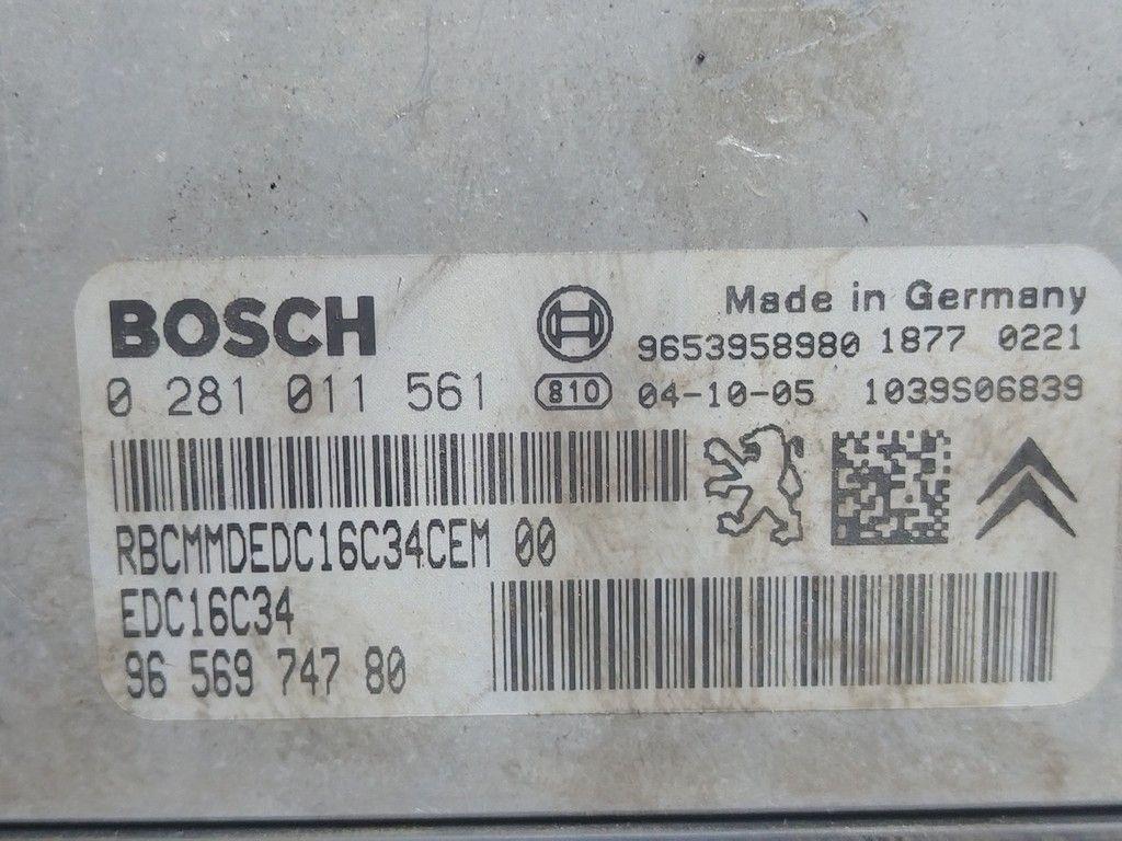 Блок управления двигателем ML6TSE Citroen C5 - Фото 5