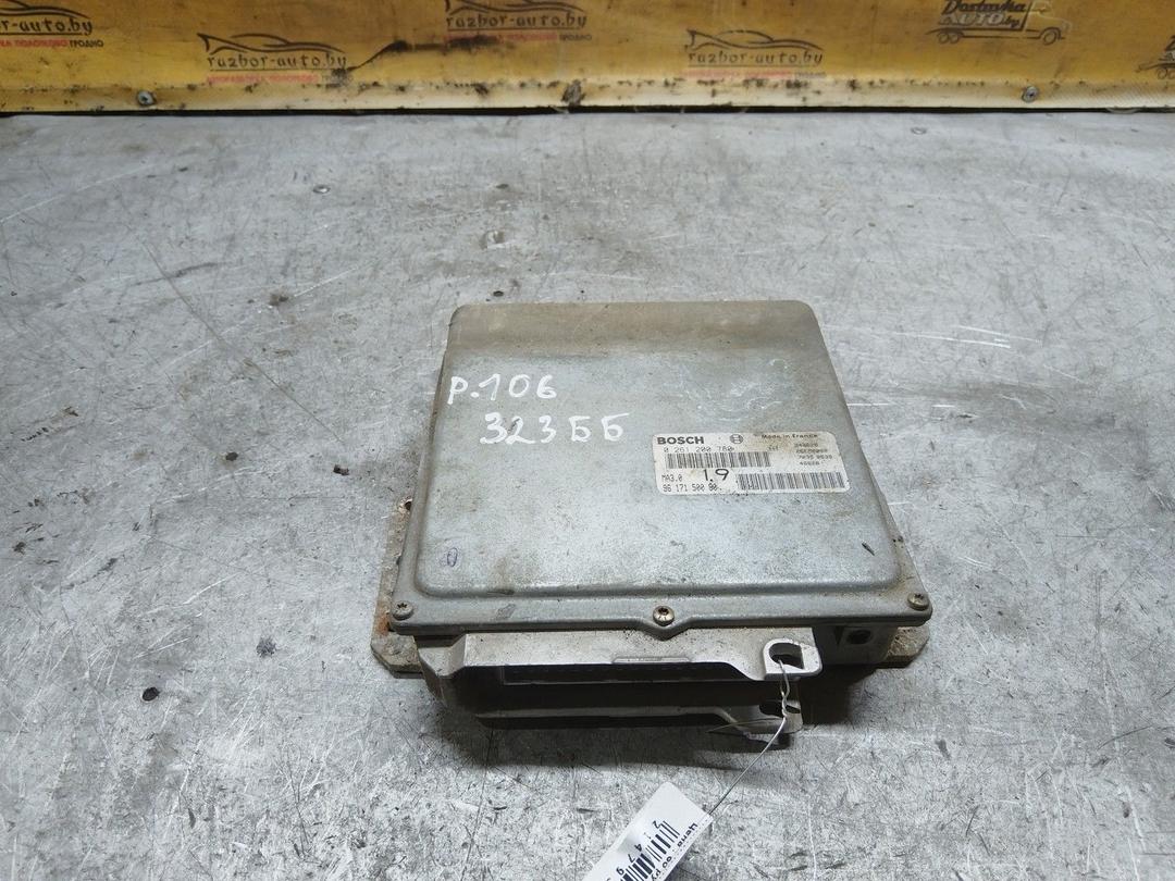 Блок управления двигателем 7J83FX Peugeot 106