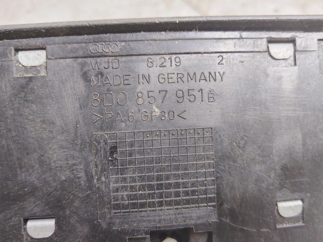 Пепельница QV6CTE Audi A4 купить в магазине запчастей бу