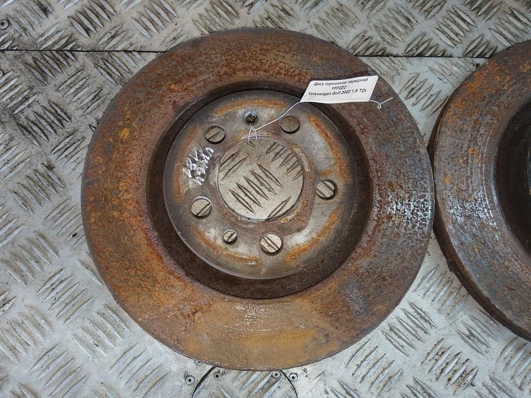 Диск тормозной передний YFF2ZC Volkswagen Golf - Фото 2