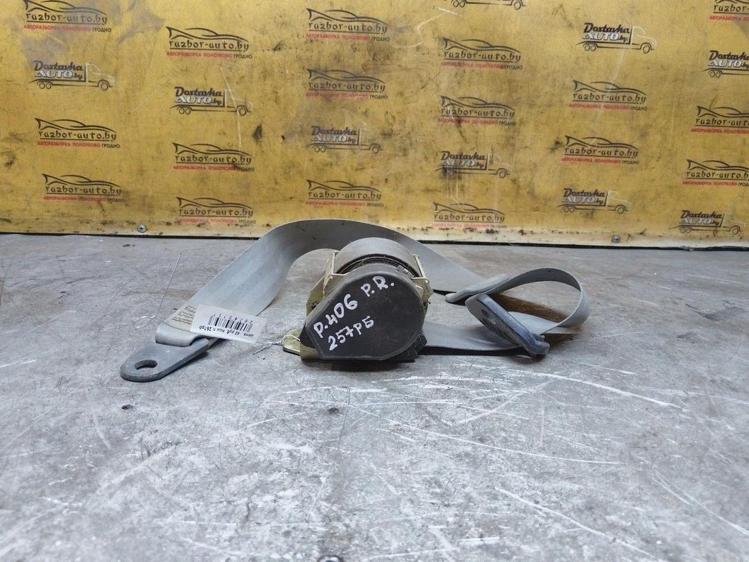 Ремень безопасности передний правый 3EGW8M Peugeot 406