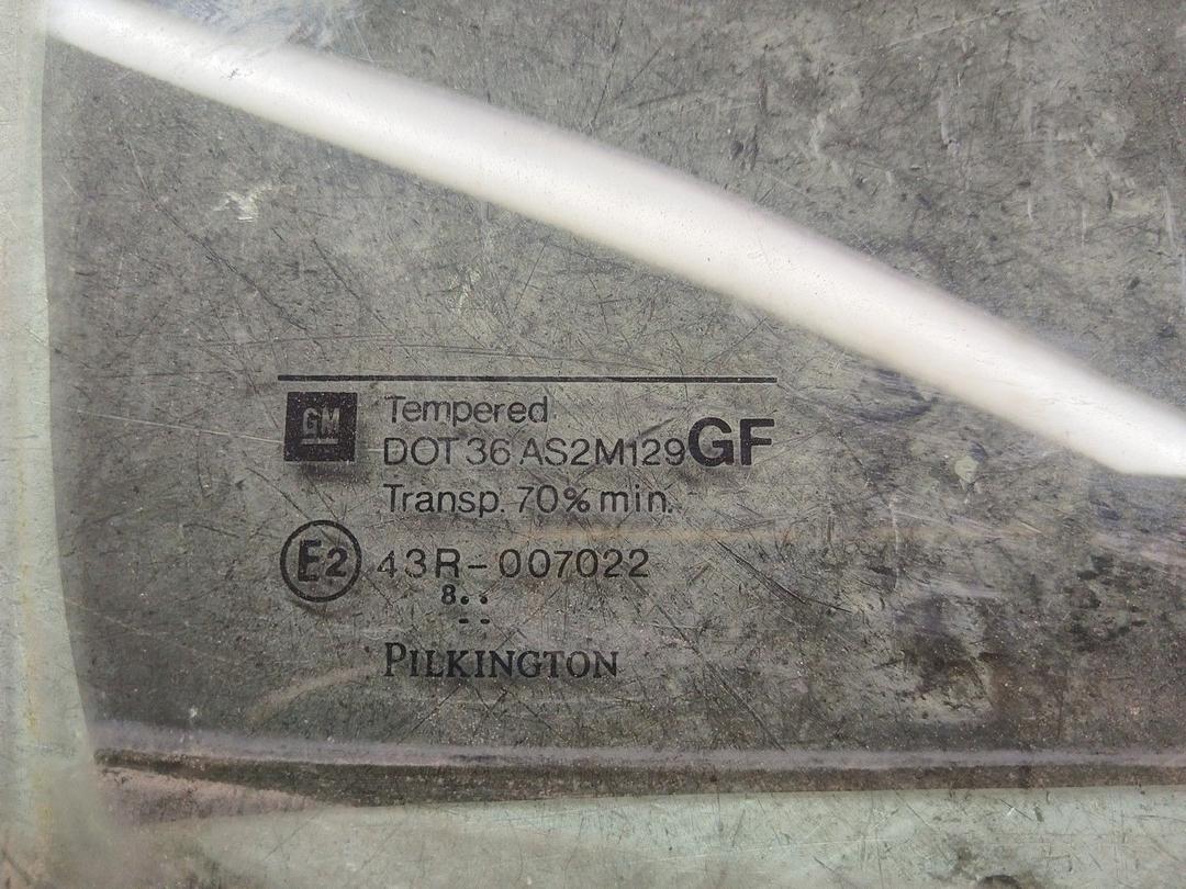 Стекло двери задней правой MWAZ9G Opel Astra - Фото 2