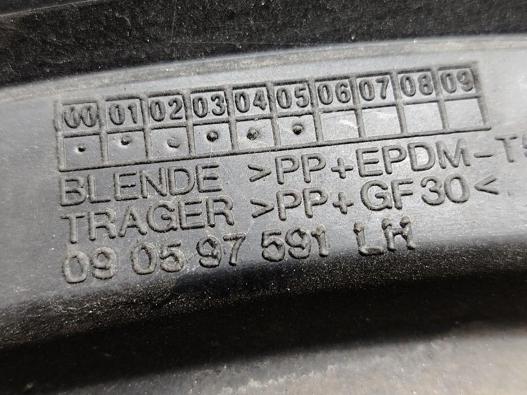 Молдинг крыла переднего левого QO109K Opel Zafira - Фото 3