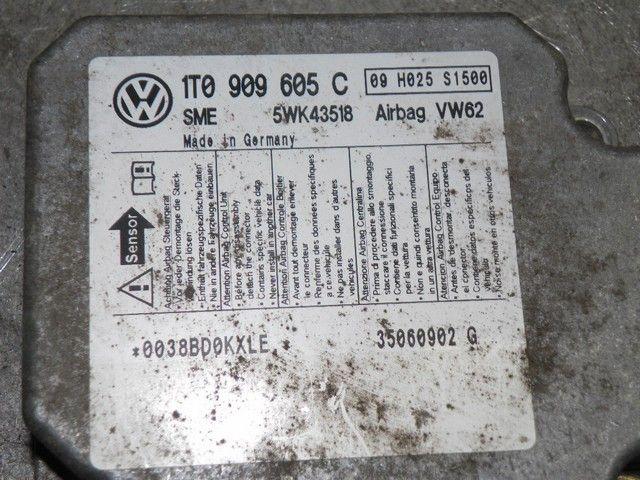 Блок AirBag Y8IXRF Volkswagen Touran купить с доставкой