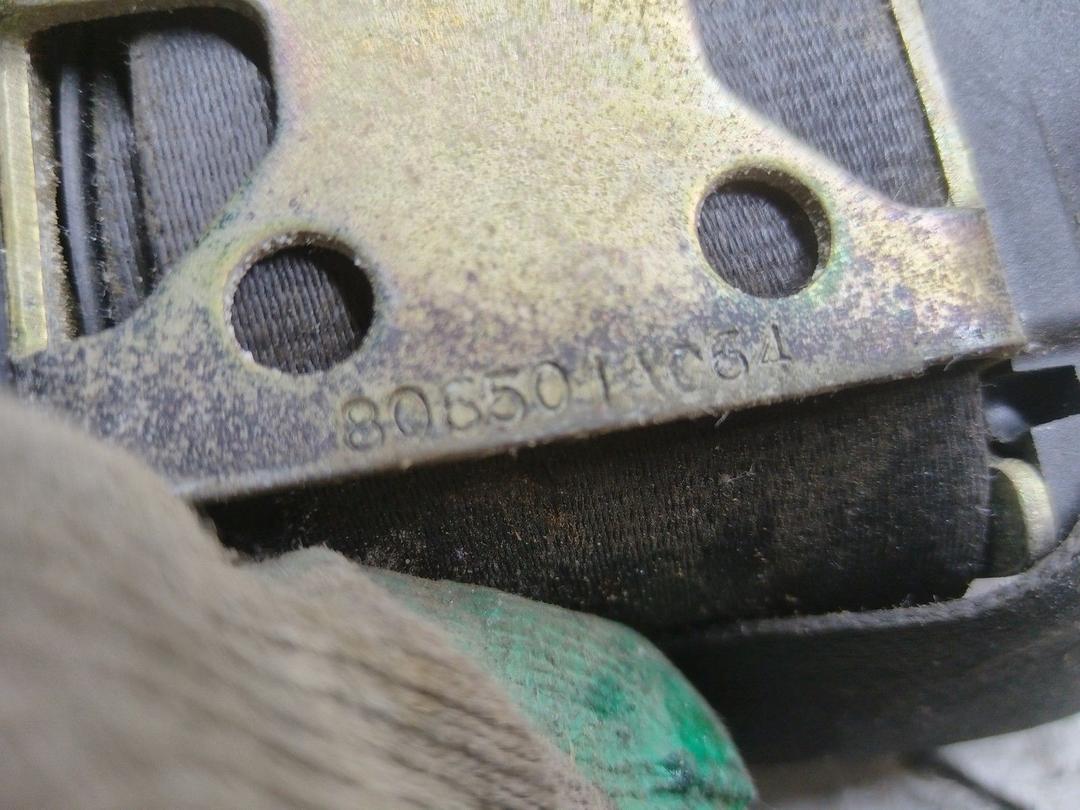 Ремень безопасности передний правый HBU2X6 Peugeot 405 купить на авторазборке