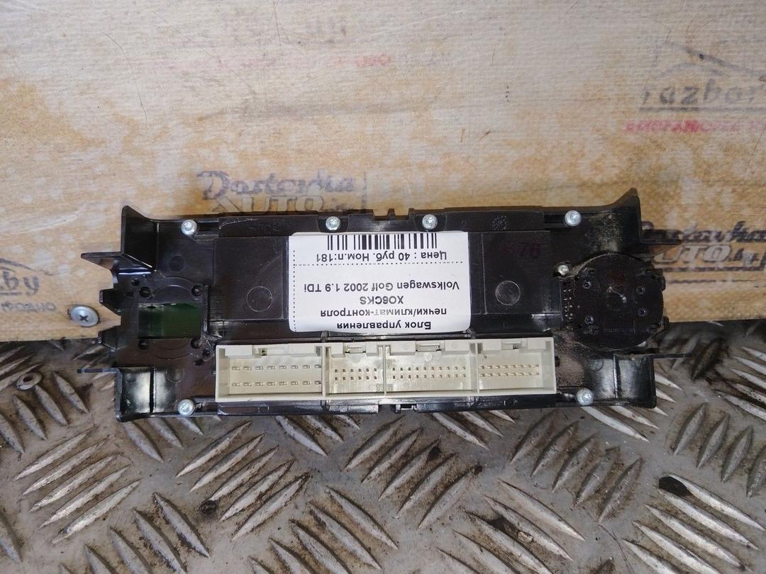 Блок управления печки/климат-контроля XO6CKS Volkswagen Golf - Фото 4