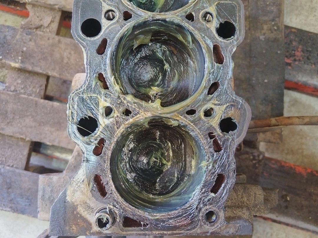 Блок цилиндров W3LA9P Mitsubishi Carisma - Фото 2