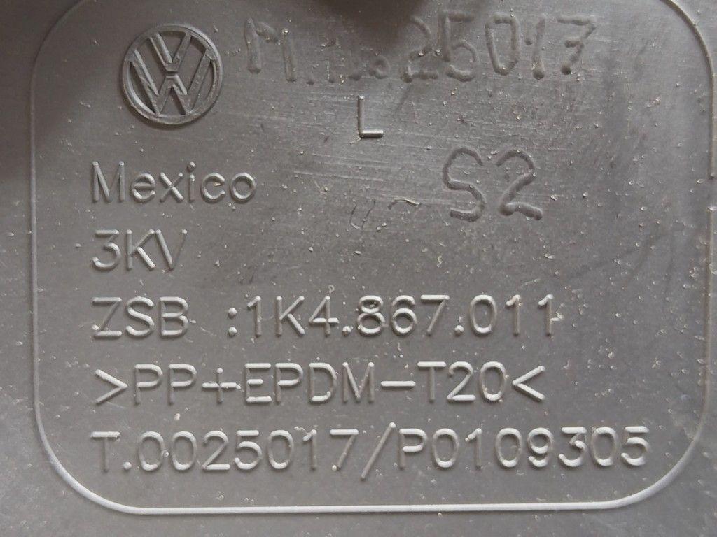 Обшивка двери передней левой (дверная карта) HVAN4J Volkswagen Jetta - Фото 4