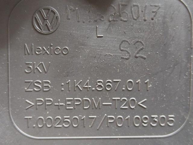 Обшивка двери передней левой (дверная карта) HVAN4J Volkswagen Jetta - Фото 4