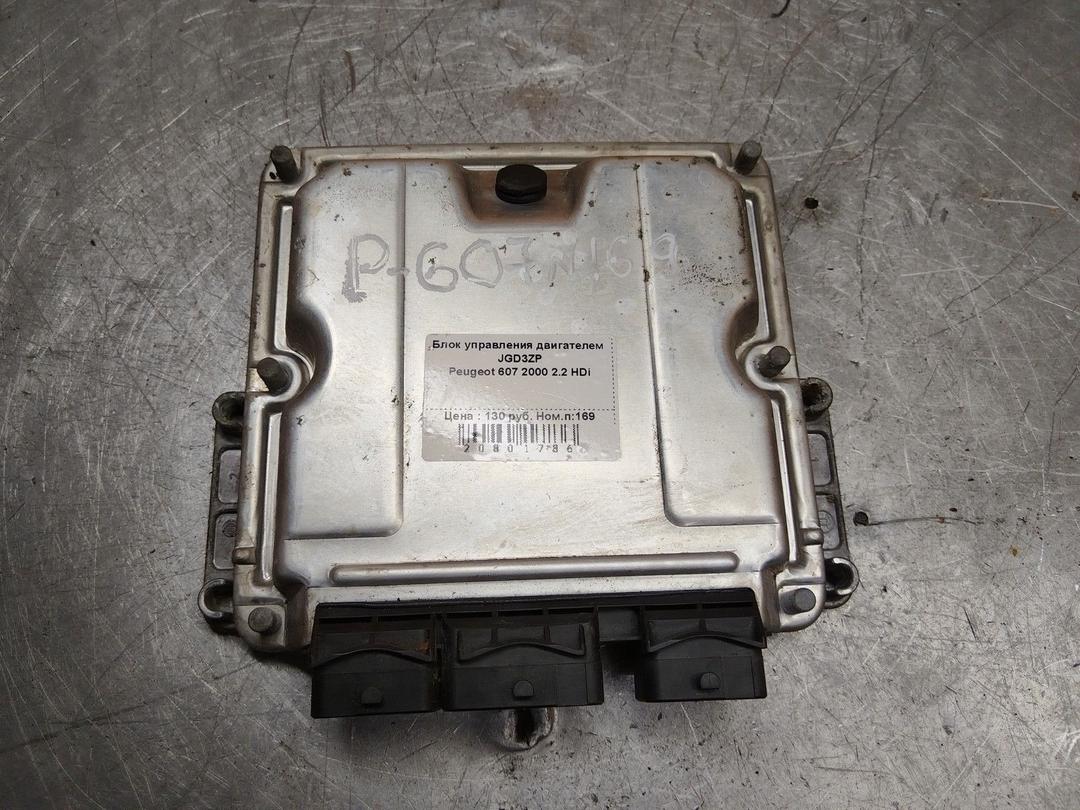 Блок управления двигателем JGD3ZP Peugeot 607