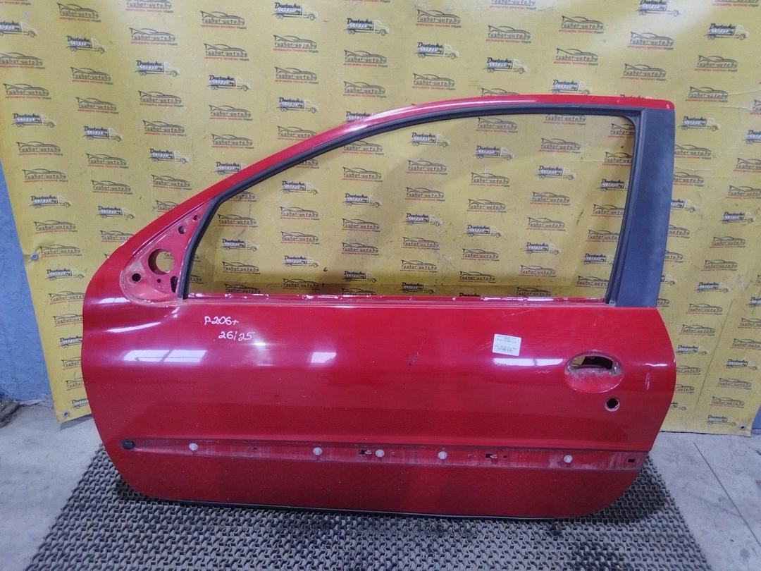 Дверь передняя левая 4P6Q9X Peugeot 206
