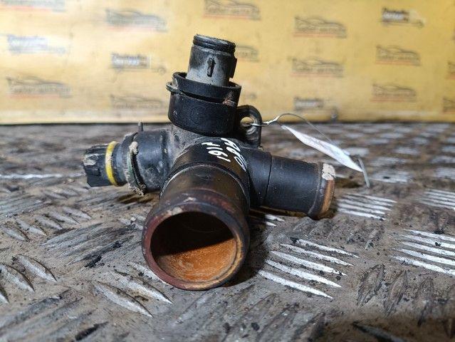 Фланец (тройник) системы охлаждения 9O10TN Audi 80 - Фото 1