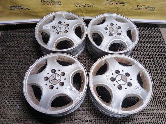 Диск литой R15, 5x112 Mercedes A W168 2003 8087SS (комплект) 8087SS 8087SS Mercedes A W168