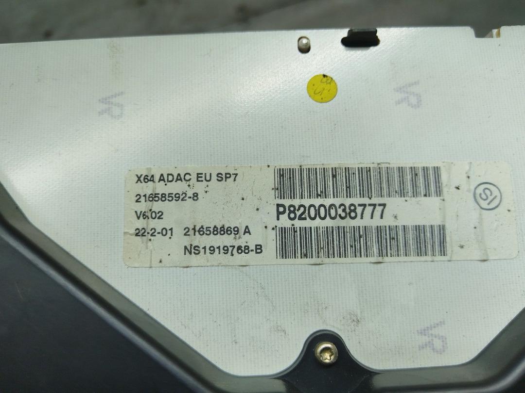 Щиток приборов (приборная панель) 7C3GSQ Renault Scenic RX4 купить с доставкой. Огромный выбор запчастей и марок авто. У нас есть практически все.