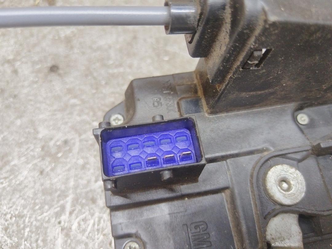 Замок двери передней правой 1DLMAX Opel Zafira - Фото 5