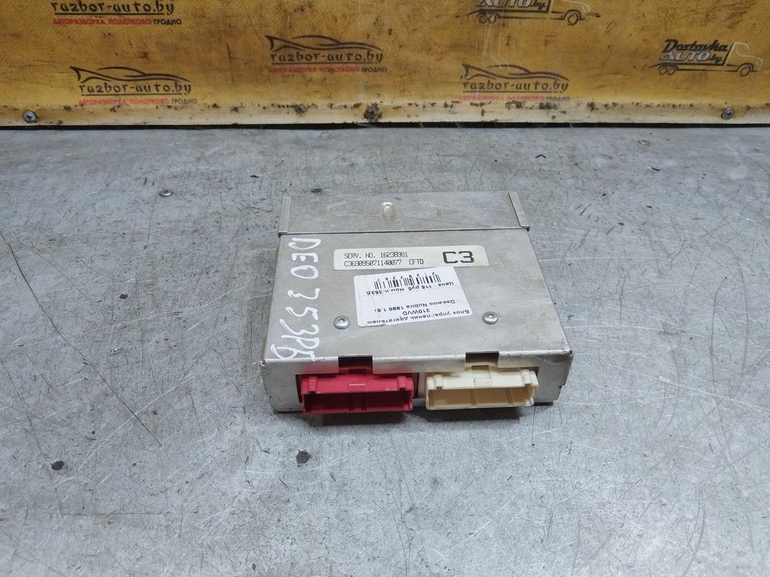 Блок управления двигателем 210WVD Daewoo Nubira