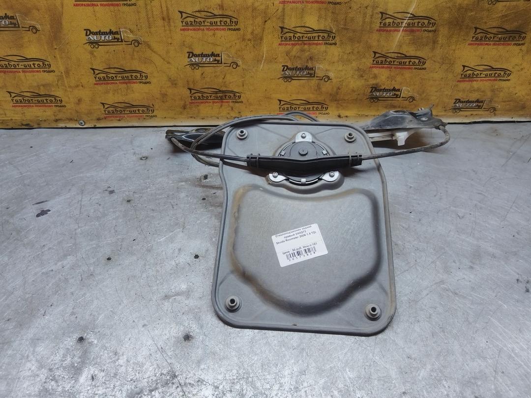 Стеклоподъемник задний правый 34OQ73 Skoda Roomster - Фото 5