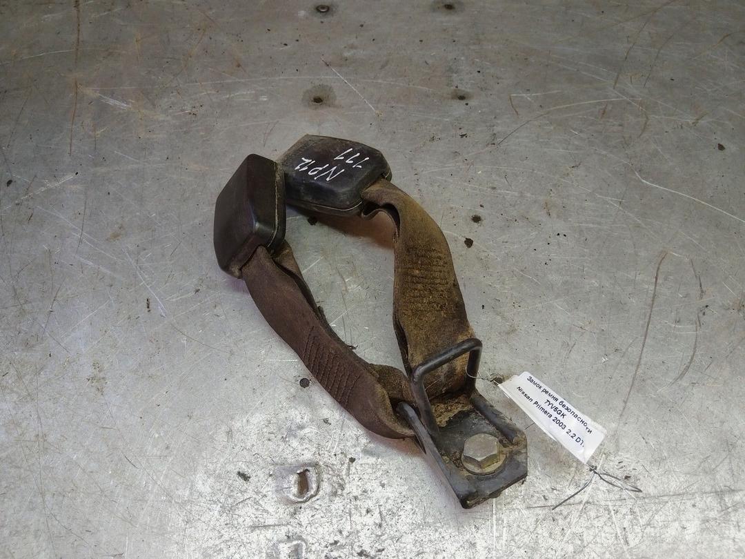 Замок ремня безопасности 7YV5GK Nissan Primera