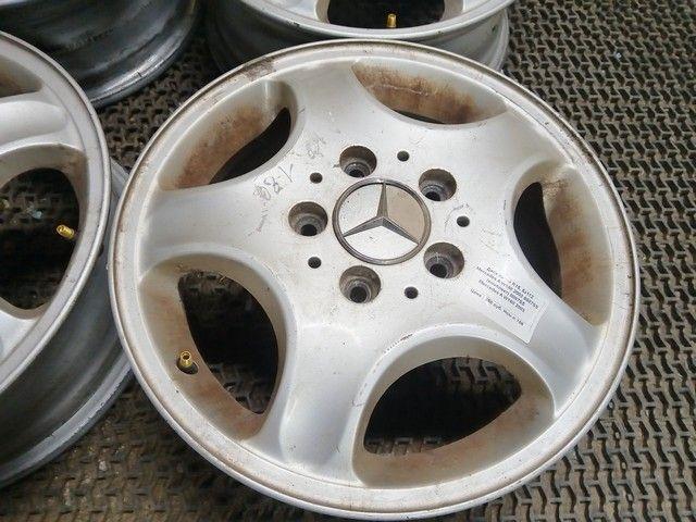 Диск литой R15, 5x112 Mercedes A W168 2003 8087SS (комплект) 8087SS 8087SS Mercedes A W168 купить на авторазборке