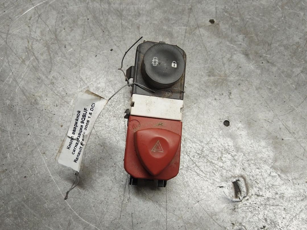 Кнопка аварийной сигнализации 9QBIJF Renault Scenic