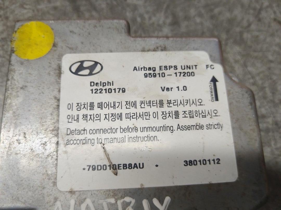 Блок AirBag DXUD7V Hyundai Matrix купить на авторазборке