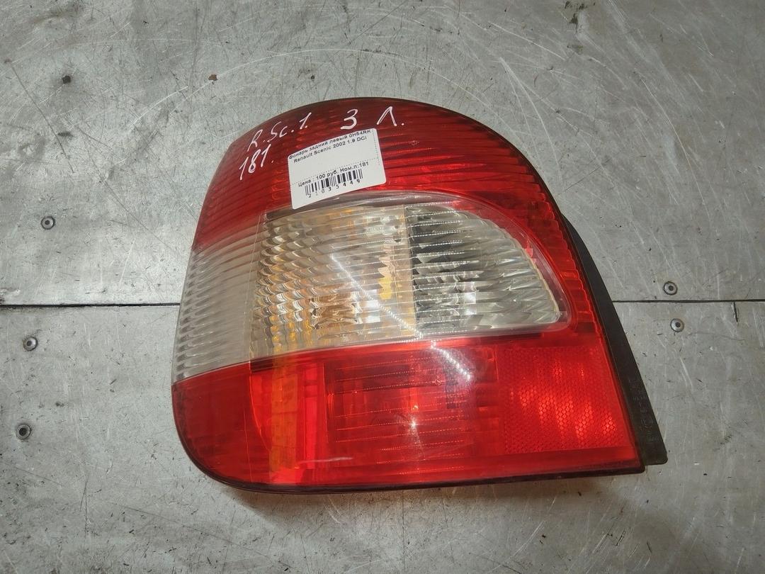 Фонарь задний левый 0H54RK Renault Scenic