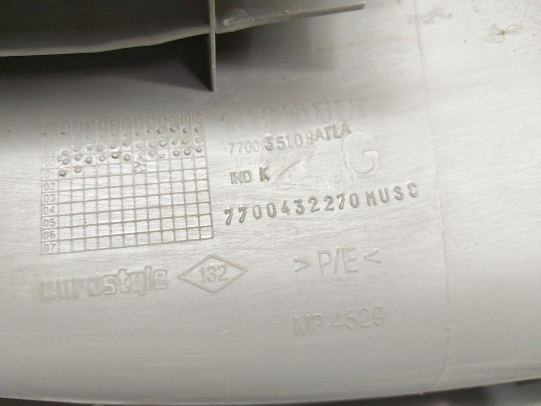 Накладка на порог R9BV94 Renault Scenic RX4 - Фото 6