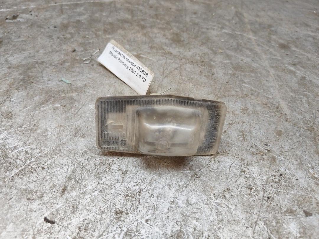 Подсветка номера 43C9G9 Mazda Premacy