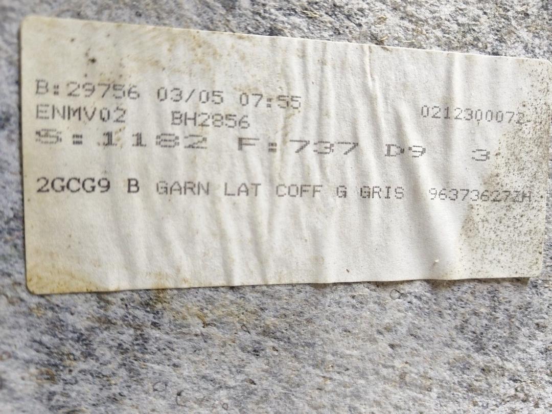 Обшивка багажника A9WPQ5 Peugeot 406 купить на авторазборке