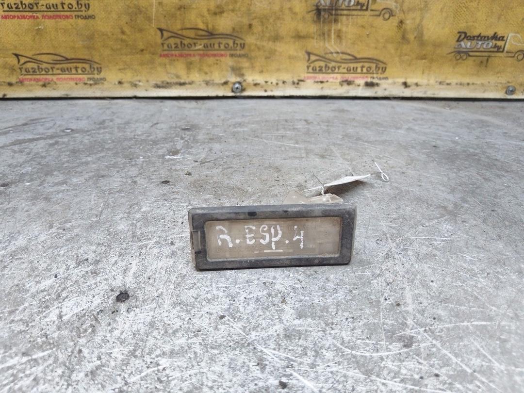 Подсветка номера OM0LPQ Renault Espace