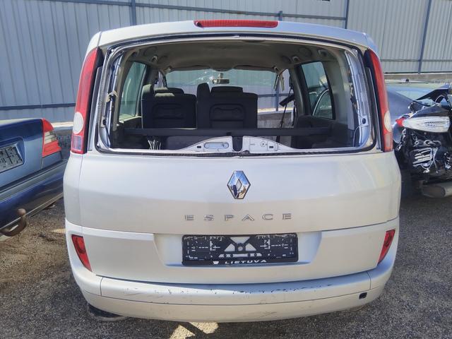 Обшивка крышки багажника YT3ZT5 Renault Espace