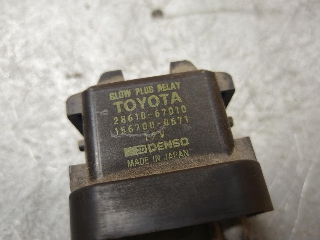 Реле накала свечей 6U0IK6 Toyota Corolla - Фото 4