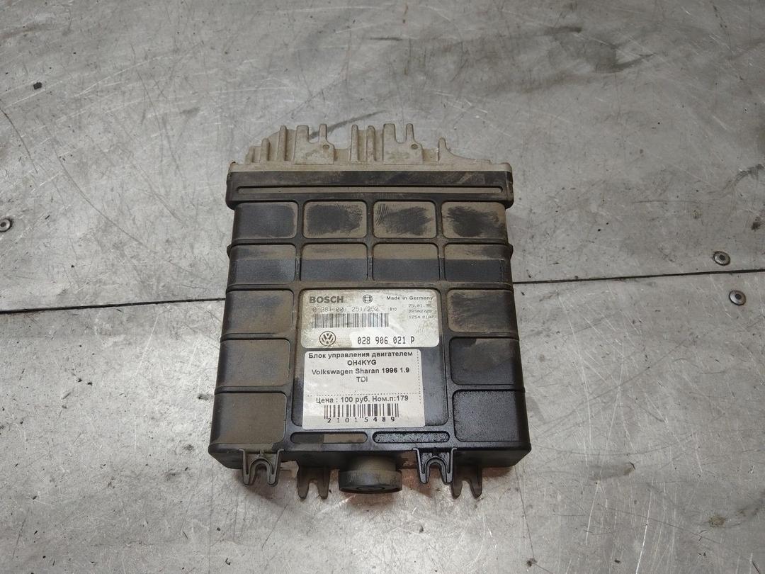 Блок управления двигателем OH4KYG Volkswagen Sharan