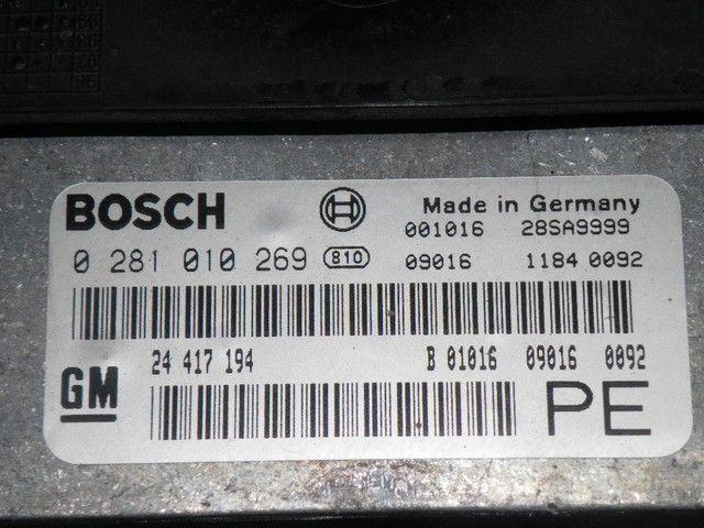 Блок управления двигателем 707K4R Opel Vectra - Фото 1