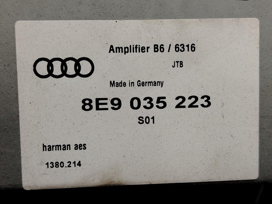 Сабвуфер W5Z97W Audi A4 - Фото 8