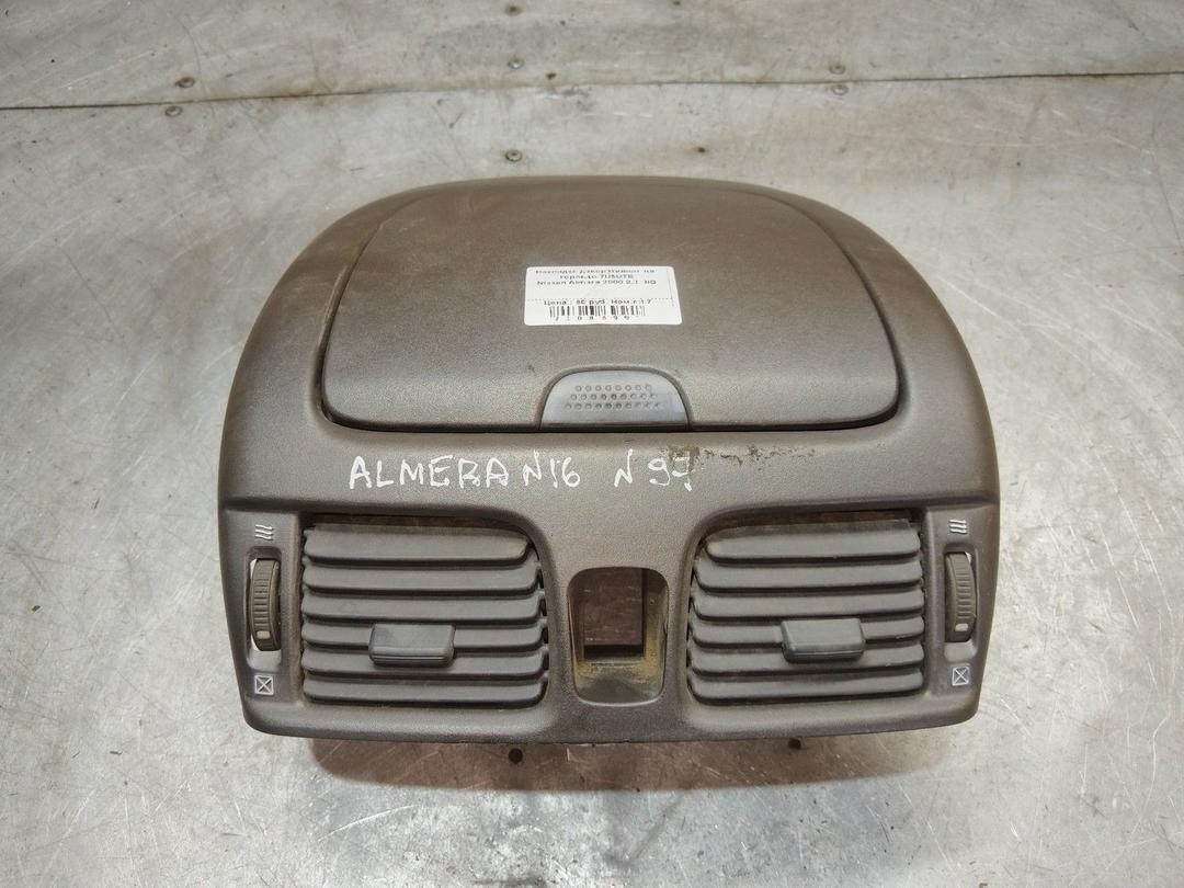 Накладка декоративная на торпедо 7U5UTE Nissan Almera