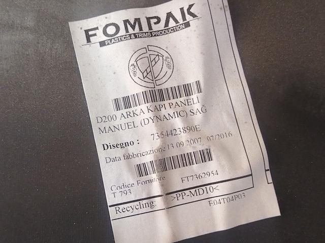 Обшивка двери задней правой (дверная карта) GK199W Fiat Linea - Фото 8