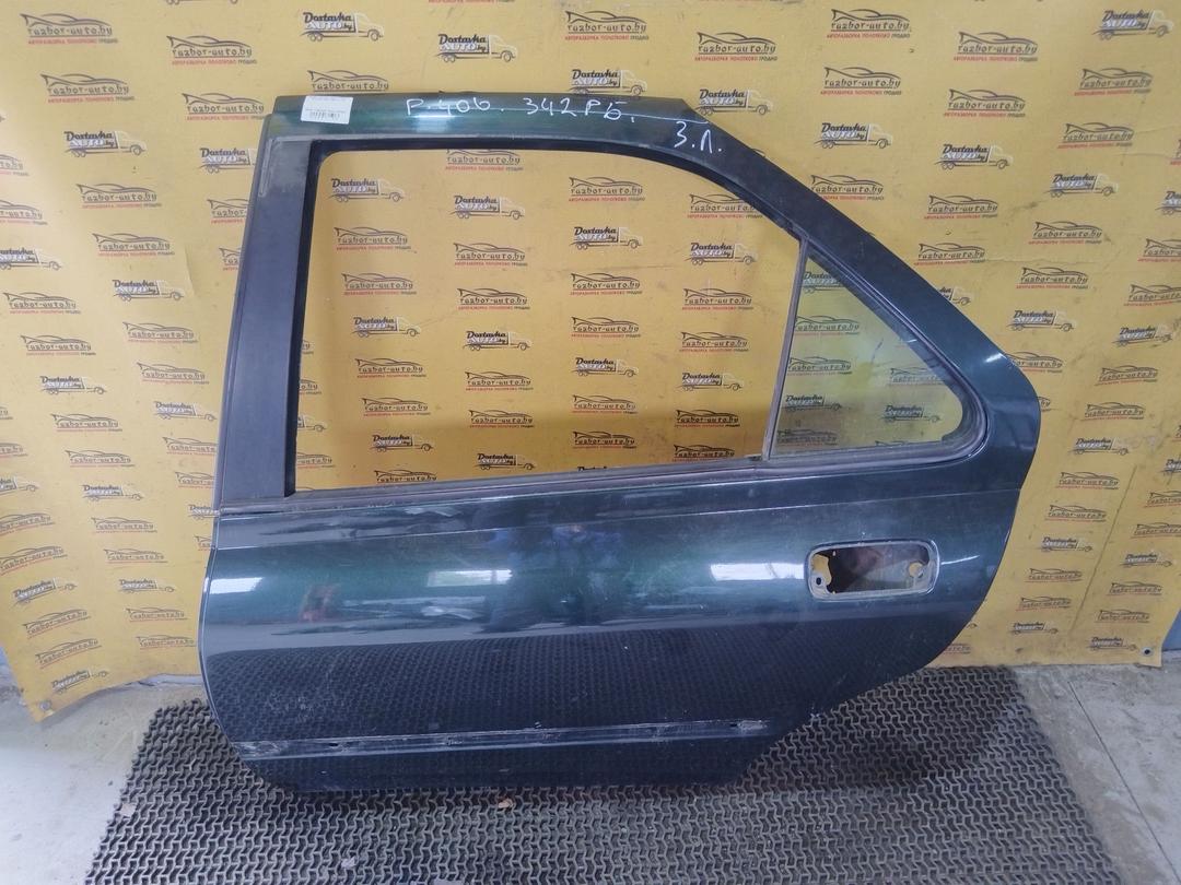 Дверь задняя левая W9HPIO Peugeot 406