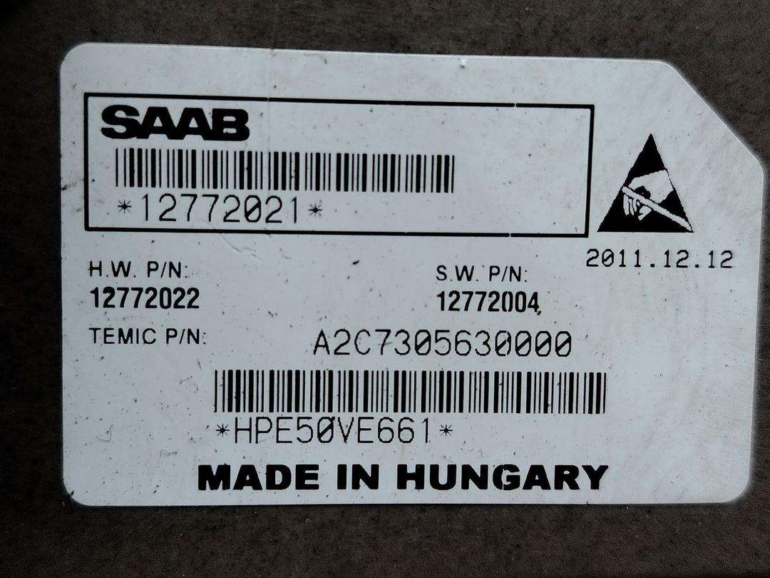 Кнопка стеклоподъемника переднего правого 8IE33E Saab 9-3 - Фото 5