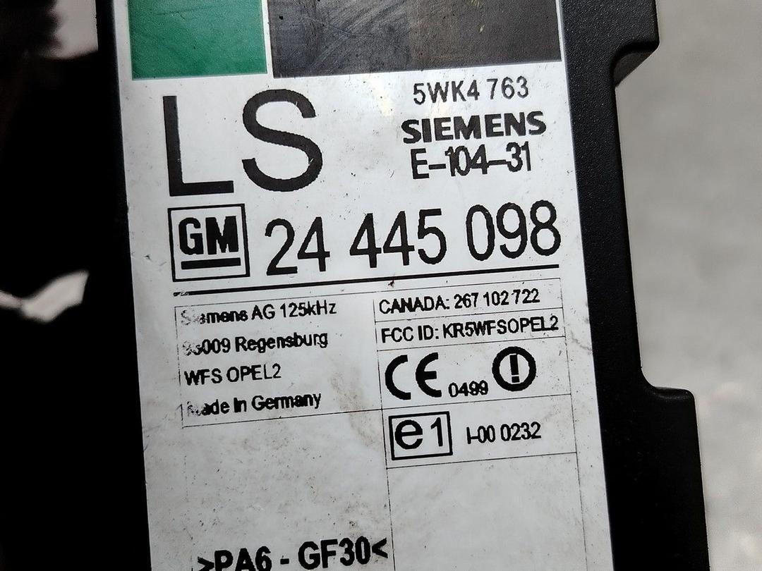 Замок зажигания 5GB625 Opel Meriva - Фото 6