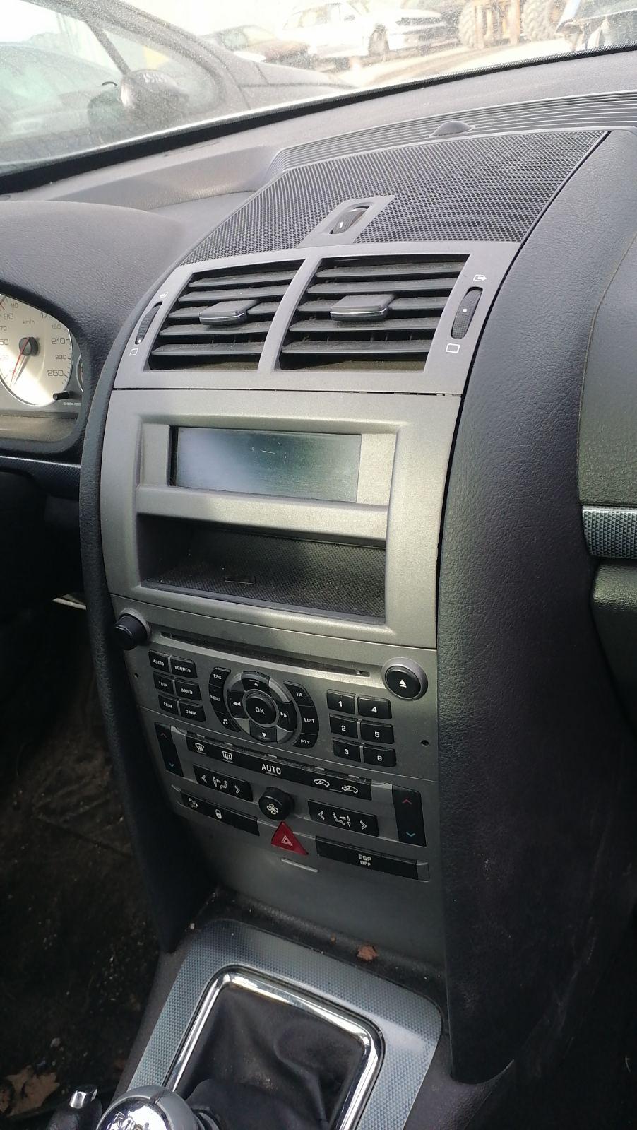 Магнитола 1WO9RF Peugeot 407