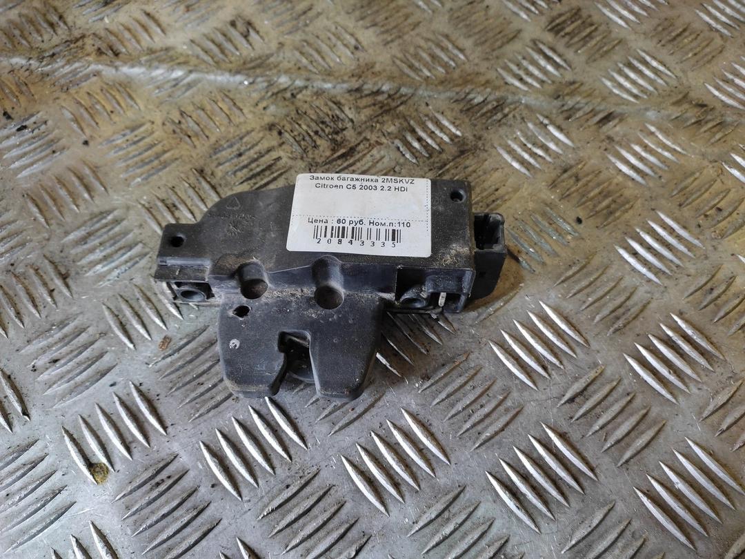 Замок багажника 2MSKVZ Citroen C5