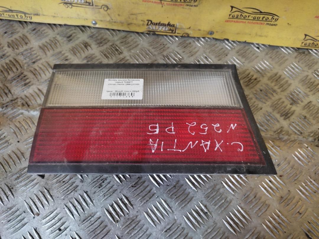 Фонарь крышки багажника левый 7HSB7T Citroen Xantia