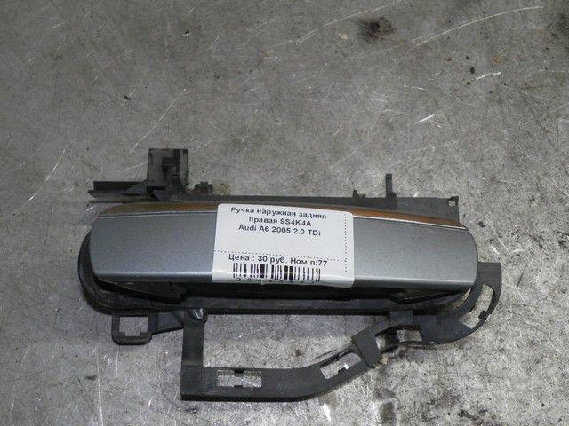 Ручка наружная задняя правая 9S4K4A Audi A6