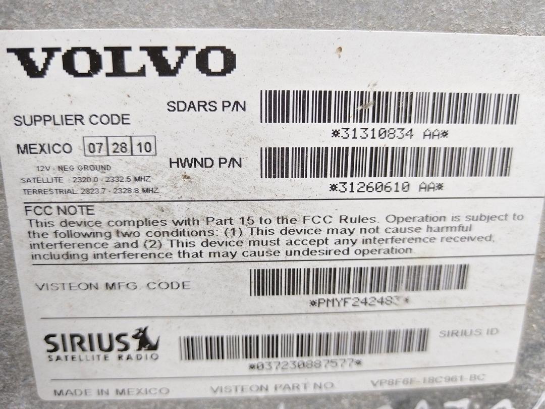 Блок радио 4XUOTT Volvo XC70 купить