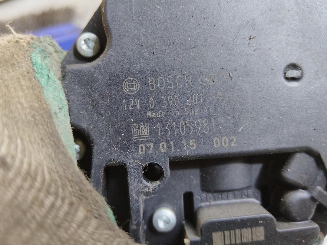 Моторчик заднего стеклоочистителя (дворника) 73V1V2 Opel Astra купить с доставкой