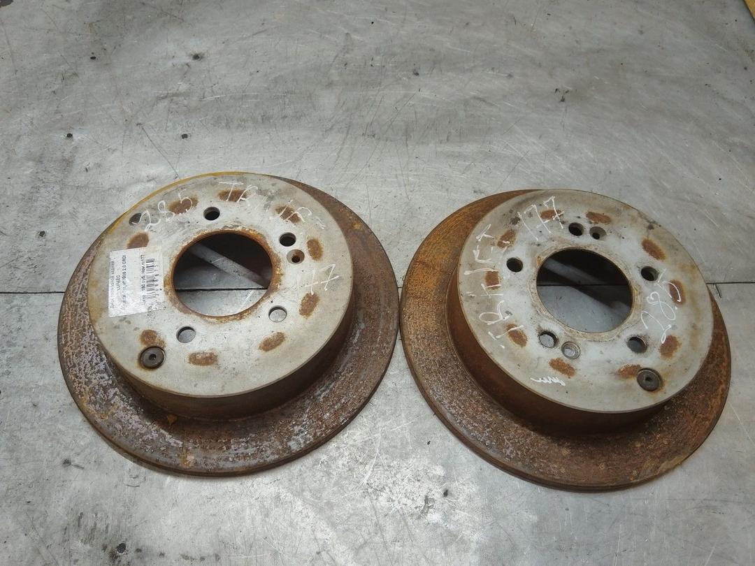 Диск тормозной задний LUIMEC Hyundai Trajet - Фото 1